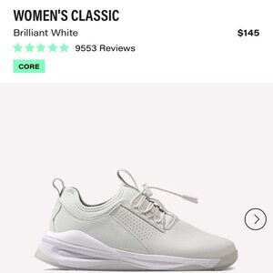 Women’s Classic Clove shoes in brilliant white